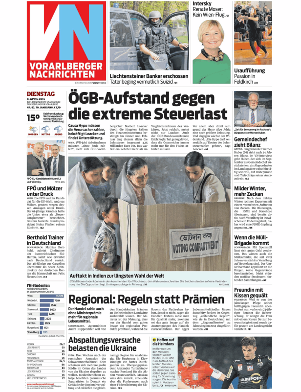 Inder geben bei den längsten Wahlen der Welt in Wahlkabinen ihre Stimme ab.