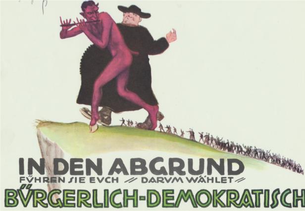 Wahlplakate im Wandel der Zeit