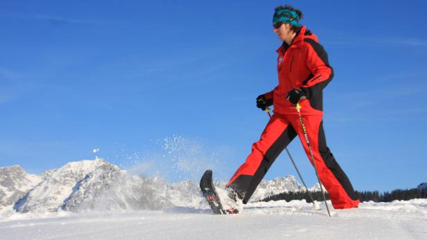 Schneeschuhwandern: Quer durch den Tiefschnee