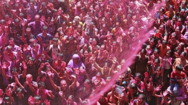 "Holi": Der Frühling ist in Indien angekommen
