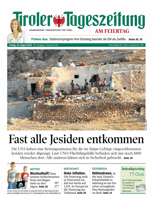 Jesiden kehren in ihre Häuser im Sindschar-Gebirge zurück.