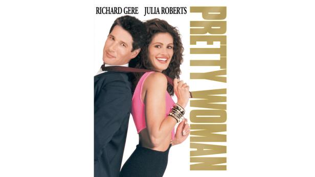 Das Filmplakat für „Pretty Woman“ mit Richard Gere und Julia Roberts.