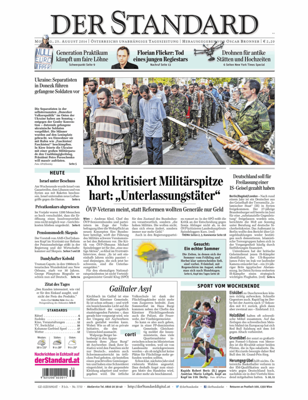 Gefangene ukrainische Soldaten werden in Donezk vorgeführt.