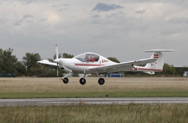 Im Flieger mit Gabriela Benesch