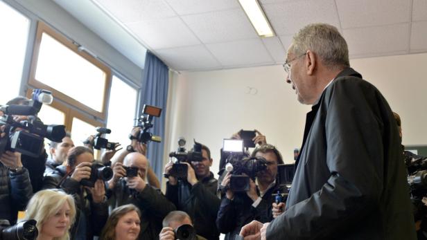 Hofburg-Kandidaten gaben ihre Stimmen ab