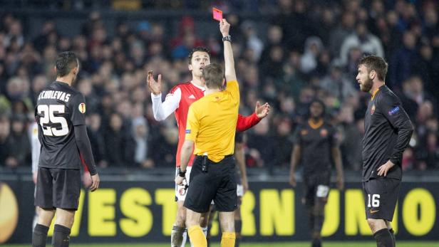 42 Festnahmen: Erneute Randale der Feyenoord-Fans
