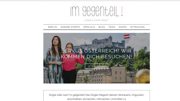 Datingportal "Im Gegenteil" kommt nach Österreich