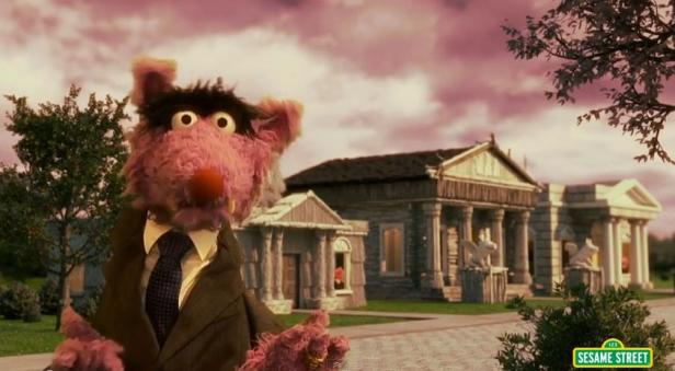 House of Bricks - Parodie House of Cards Sesame Street Frank Underwolf