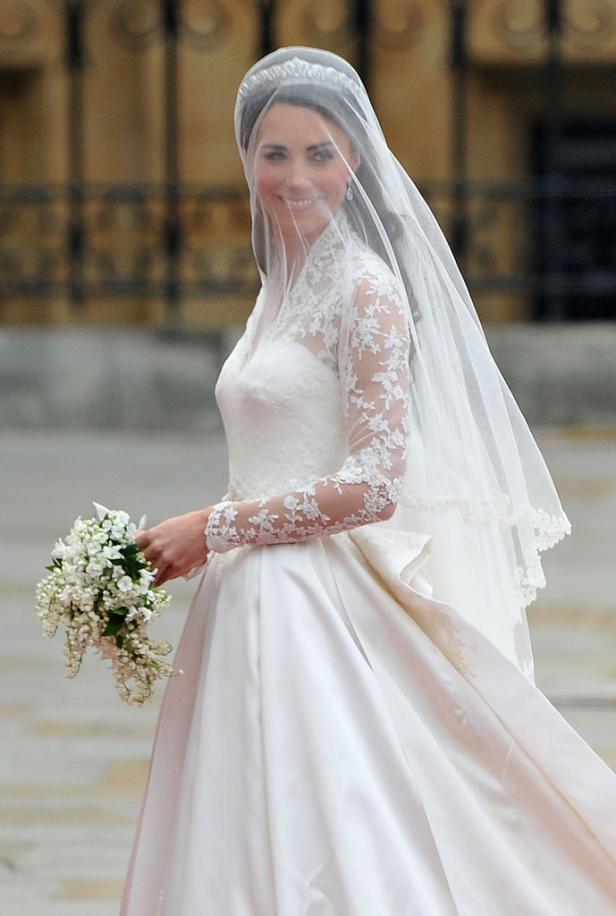 War Hochzeitskleid von Herzogin Kate eine Kopie?