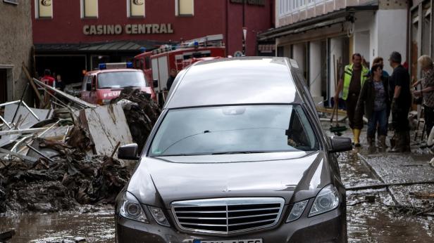 Keller und Garagen im Mühlviertel überschwemmt