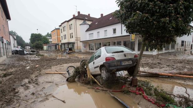 Niederbayern: Das große Aufräumen nach dem Hochwasser