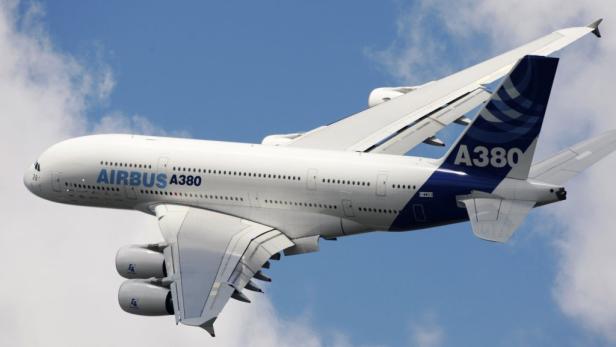 Haarrisse auf Airbus A380-Tragflächen