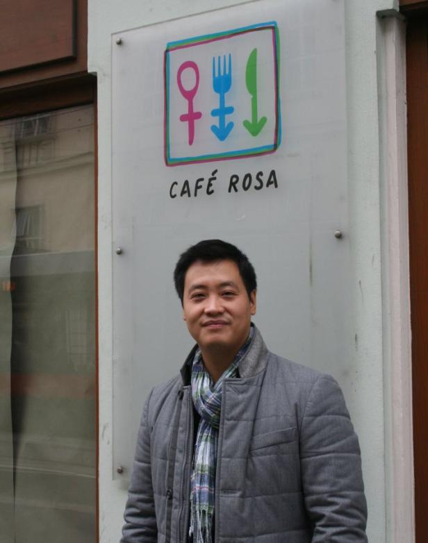 Koch zieht in Café Rosa ein