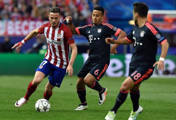 Saul ließ gleich drei Spanier (u.a. Thiago und Alonso) stehen.