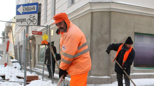 Tagelöhner: Schnee und Schmäh