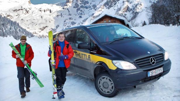 KURIER-Test: Skitouren mit den Öffis