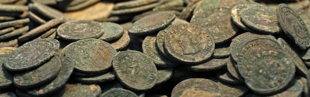 Sevilla: Arbeiter finden 600 kg römische Münzen