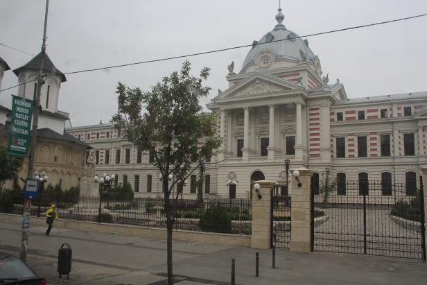 Das Spitalul Colțea, ein Krankenhaus in Bukarest, Rumänien.