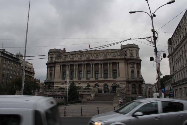 Das Cercle Militaire National Gebäude in Bukarest, Rumänien.