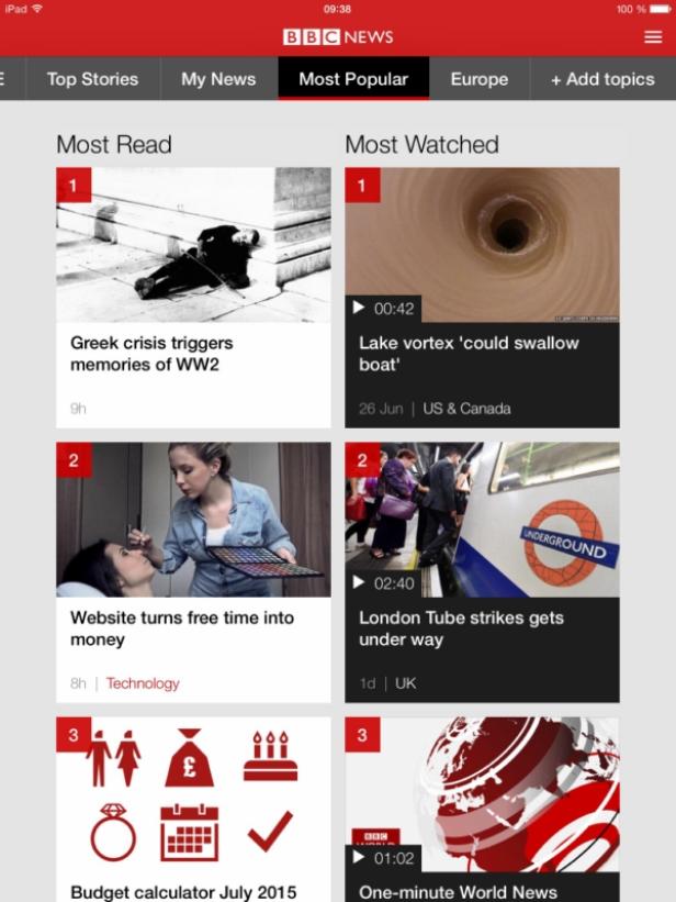 BBC News App - Screen-Image 2