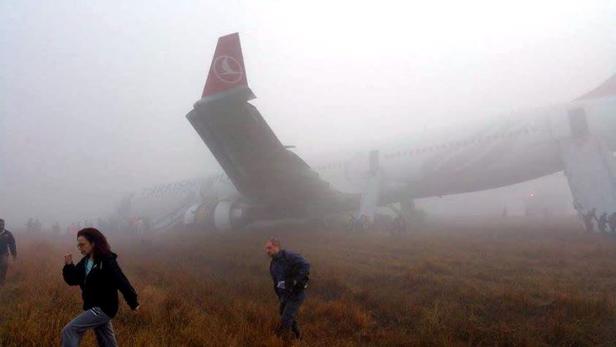 Linienflugzeug entging knapp Katastrophe
