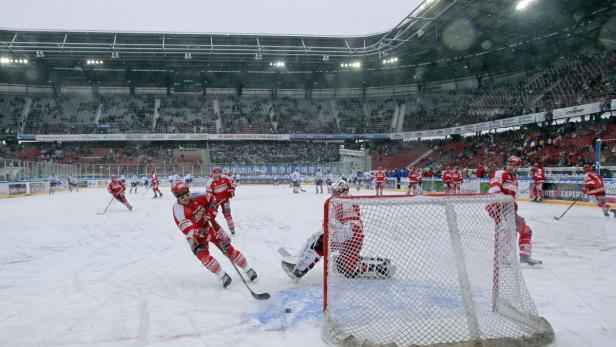 Frischluftzufuhr im Eishockey