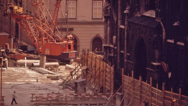 November 1978: Die U-Bahn kommt zum Stephansplatz