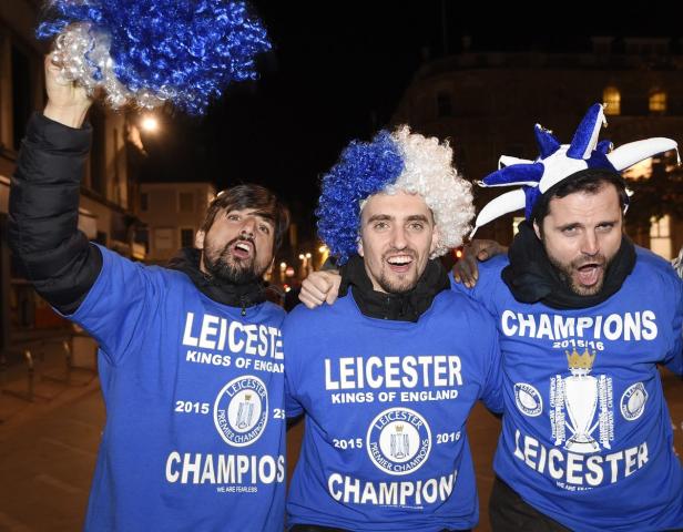 Leicester nach Titelgewinn im Ausnahmezustand