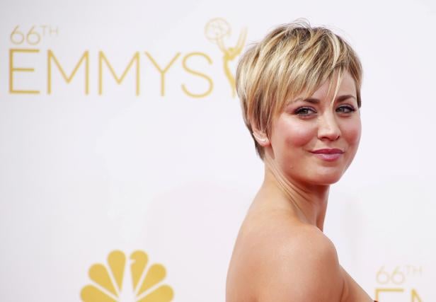 Kaley Cuoco bei den 66. Emmy Awards.