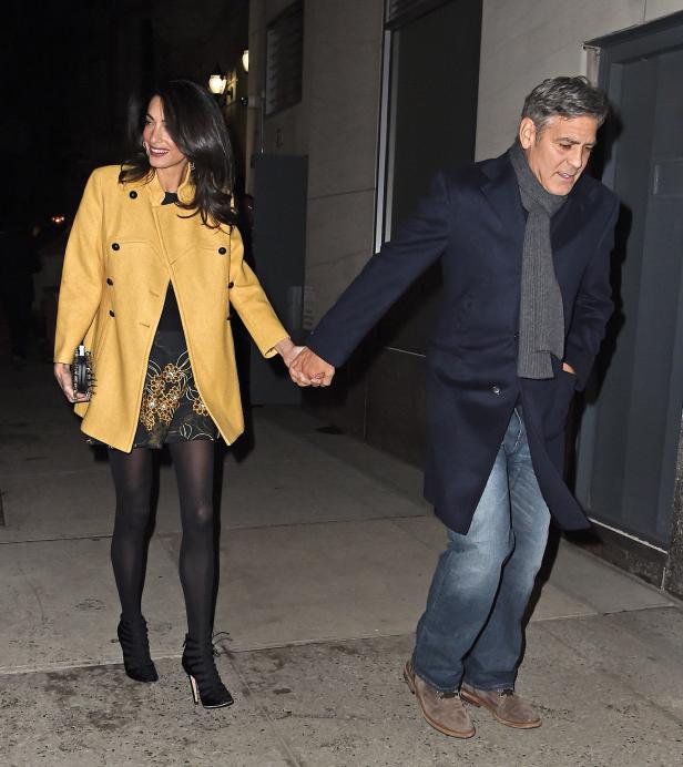 Romantik-Date: Amal und George zeigen sich wieder
