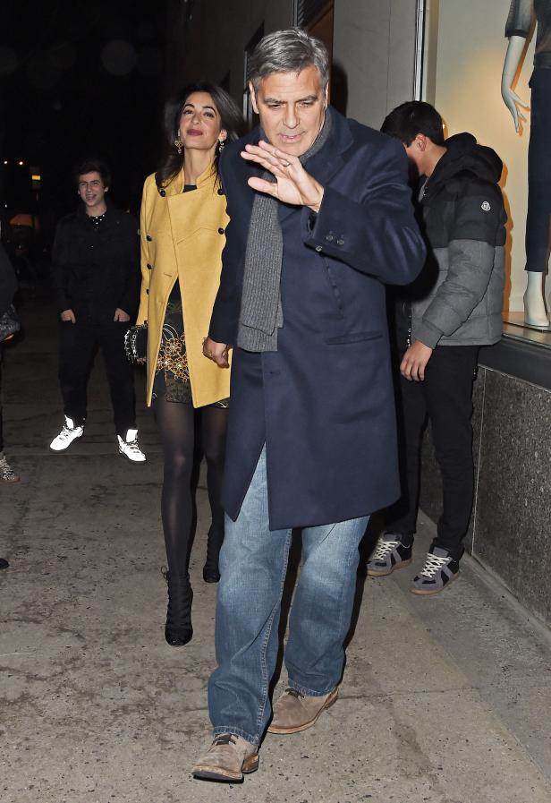 Romantik-Date: Amal und George zeigen sich wieder
