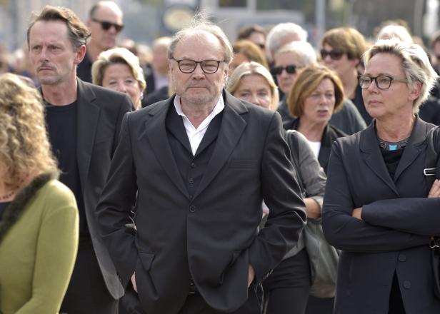 Abschied von einem Genie: Trauerfeier für Gert Voss