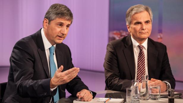 Nichts zu lachen mit Faymann und Spindelegger