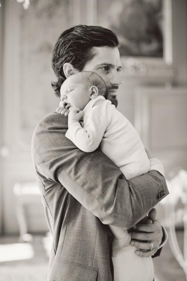 Prins Carl Philip och Prins Alexander. Drottningho…