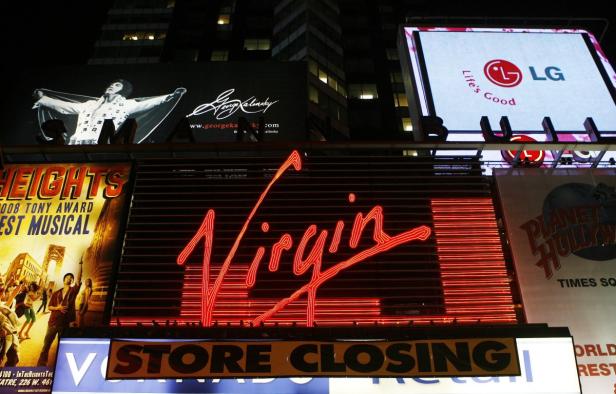 Virgin Megastore ist pleite