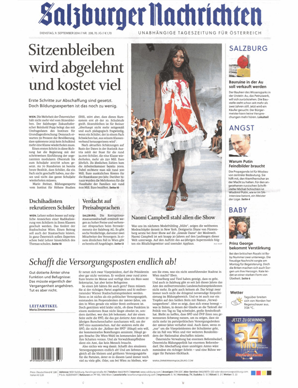 Naomi Campbell auf einer Modenschau in New York.