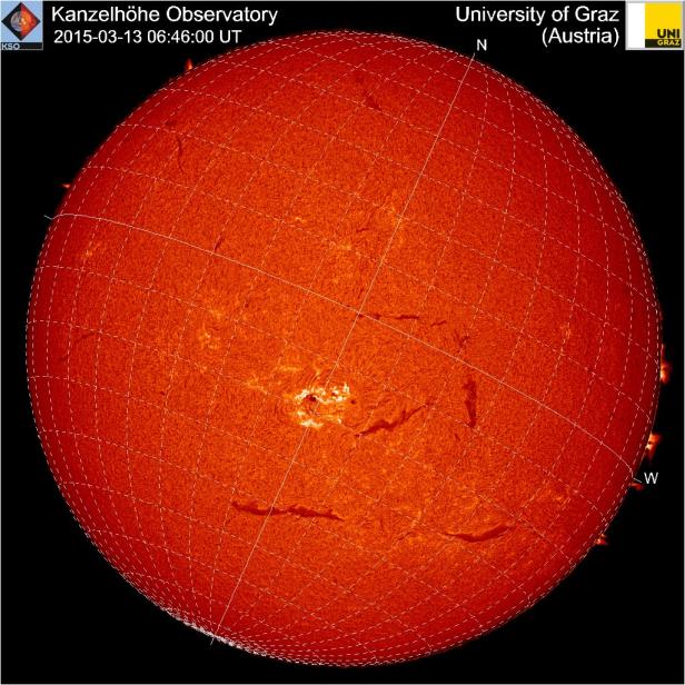 Sonnensturm 1000 Mal größer als Erde