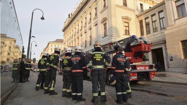 Dach des Parlaments in Flammen: Feuer gelöscht