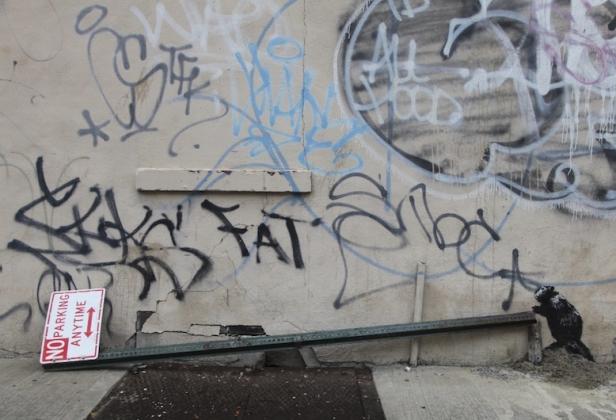 Banksy in den Straßen New Yorks