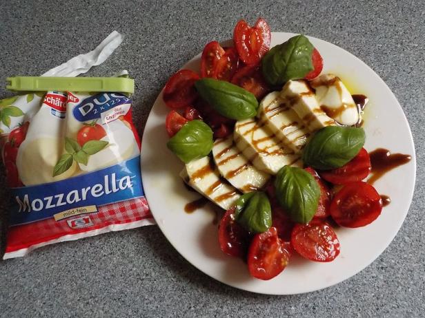 Schärdinger Mozzarella - Serviervorschlag