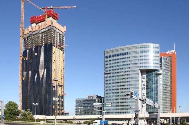 Österreichs höchstes Gebäude ist fertig