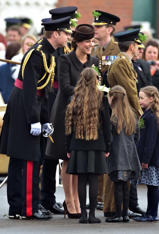 Die Royals feiern St. Patricks Day