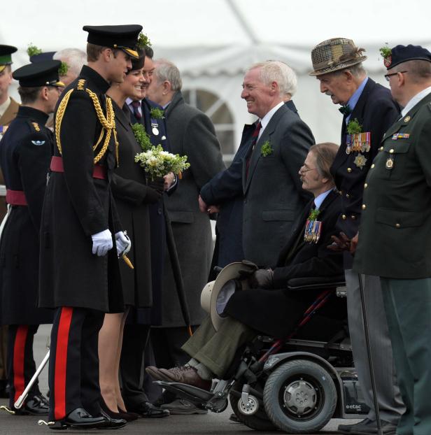 Die Royals feiern St. Patricks Day