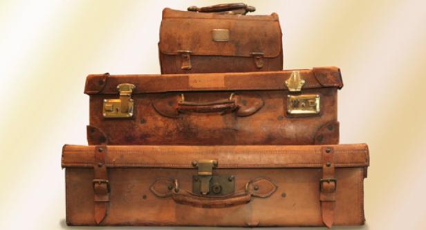 Kofferpacken, reduziert und richtig