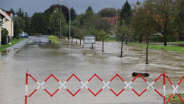 Überflutungen in Österreich