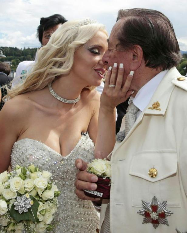 Medien-Hochzeit: Lugner heiratete zum fünften Mal