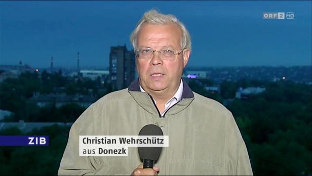 Seit dem Ausbruch der Ukraine-Krise ist Wehrschütz im Kriegsgebiet