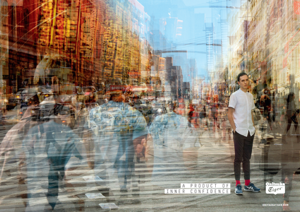 Onitsuka Tiger Kampagnen-Sujet Sommersaison 2015 3 Agentur Love In sich ruhende Tiger