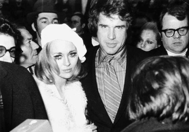 Warren Beatty und Faye Dunaway