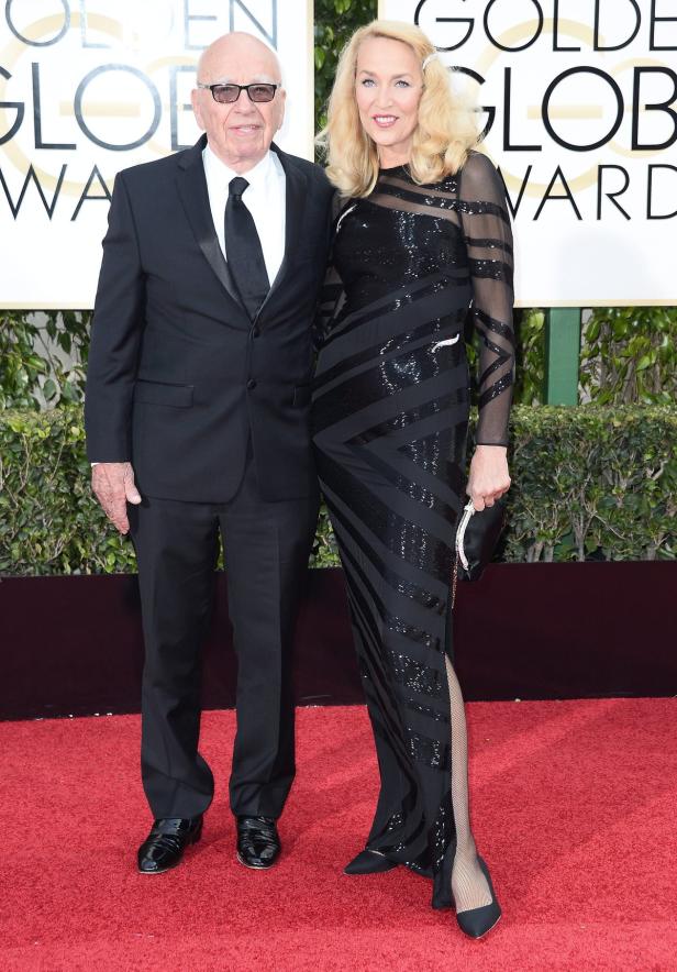 Jerry Hall: Verlobung mit Milliardär Murdoch